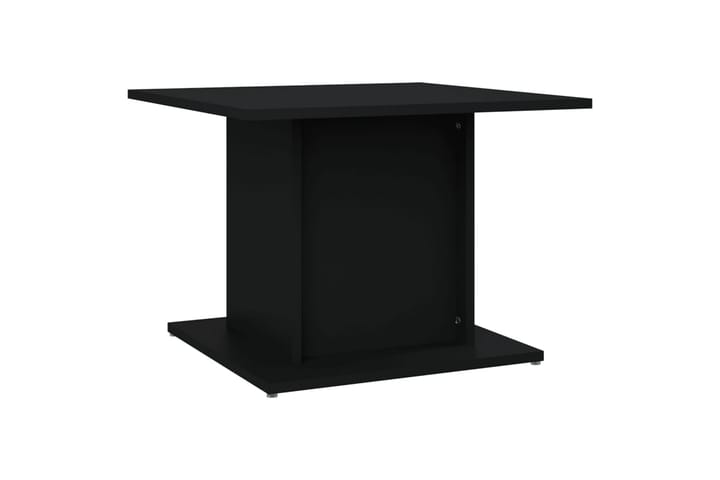 Sohvapöytä musta 55,5x55,5x40 cm lastulevy - Musta - Sohvapöytä