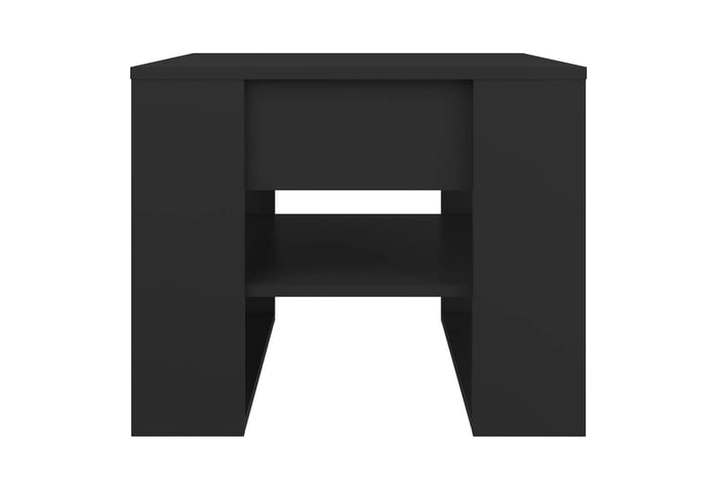 Sohvapöytä musta 55,5x55x45 cm tekninen puu - Musta - Huonekalut - Pöytä & ruokailuryhmä - Sohvapöytä