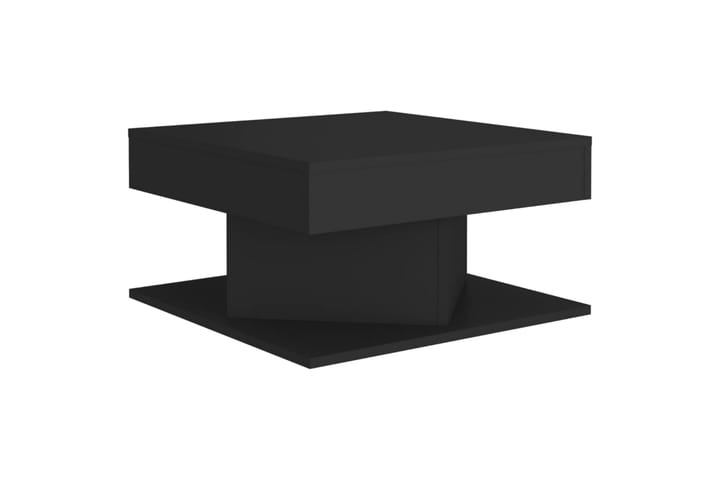 Sohvapöytä musta 57x57x30 cm lastulevy - Musta - Sohvapöytä