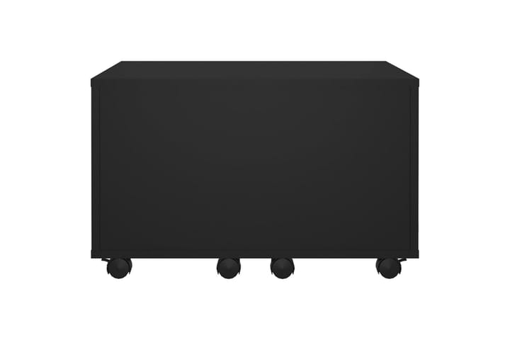 Sohvapöytä musta 60x60x38 cm lastulevy - Sohvapöytä