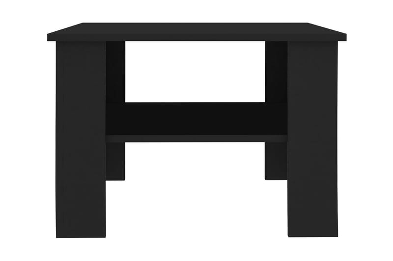 Sohvapöytä musta 60x60x42 cm lastulevy - Musta - Huonekalut - Pöytä & ruokailuryhmä - Sohvapöytä
