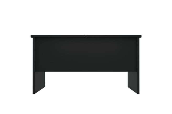 Sohvapöytä musta 80x50x42,5 cm tekninen puu - Musta - Sohvapöytä