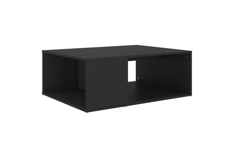 Sohvapöytä musta 90x67x33 cm lastulevy - Musta - Huonekalut - Pöytä & ruokailuryhmä - Sohvapöytä