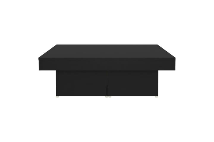 Sohvapöytä musta 90x90x28 cm lastulevy - Sohvapöytä