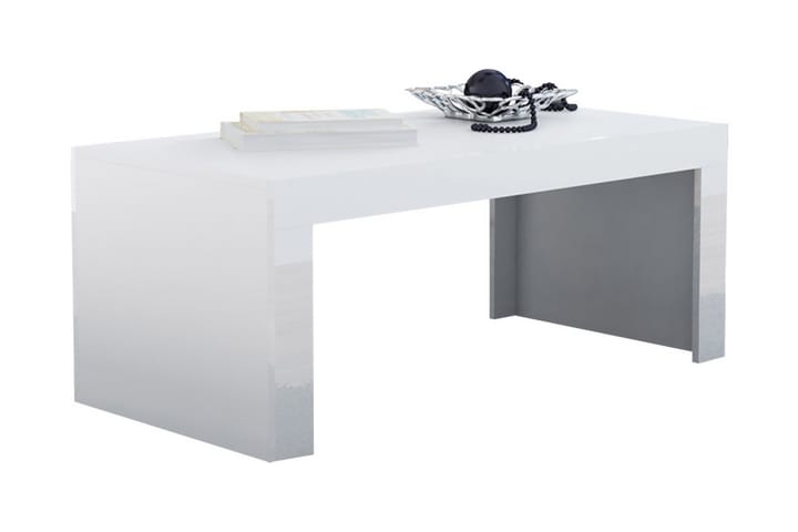 Sohvapöytä Myres 120 cm - Valkoinen - Sohvapöytä