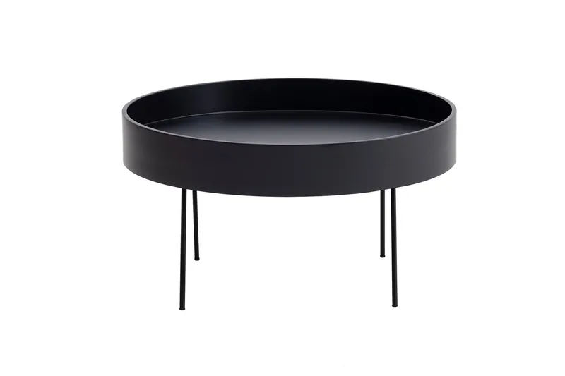 Sohvapöytä Nandan 80 cm, Antrasiitti