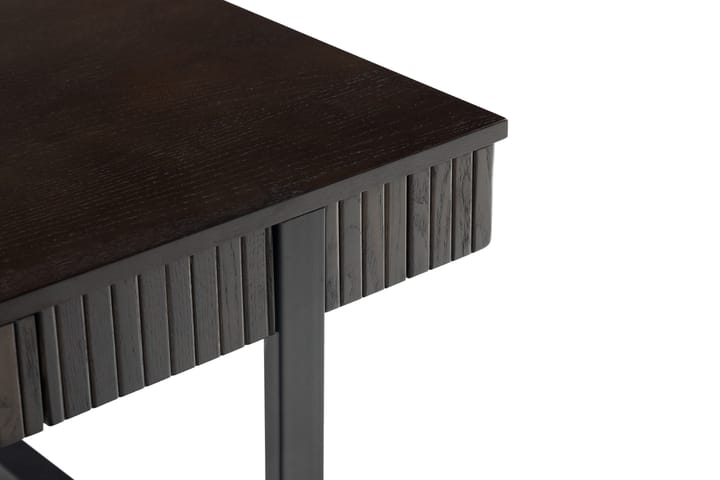 Sohvapöytä Nelchina 60 cm - Tummanruskea/Mattamusta - Sohvapöytä