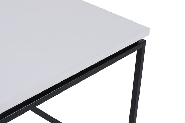 Sohvapöytä Nergisa 45 cm - Valkoinen/Musta - Sohvapöytä