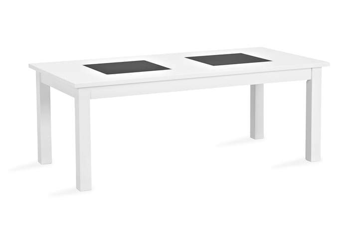 Sohvapöytä Octavia 120 cm - Valkoinen/Musta - Sohvapöytä