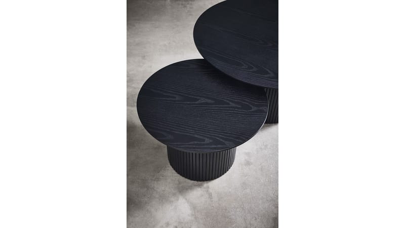 Sohvapöytä Odmark 90 cm - Musta saariviilu - Huonekalut - Pöytä & ruokailuryhmä - Sohvapöytä