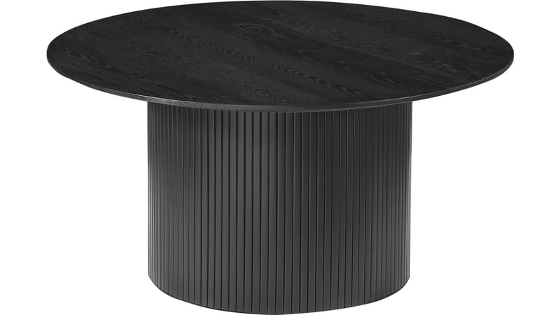 Sohvapöytä Odmark 90 cm, Musta saariviilu
