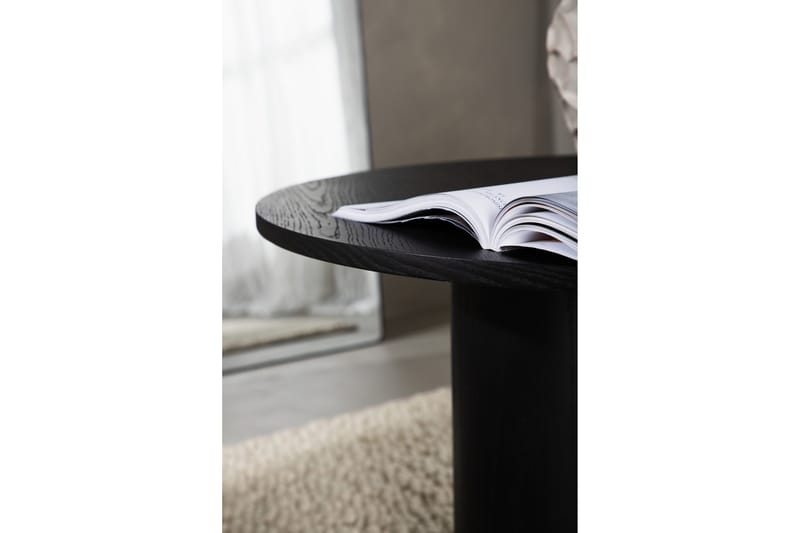 Sohvapöytä Olivia 80 cm Pyöreä - Musta - Huonekalut - Pöytä & ruokailuryhmä - Sohvapöytä