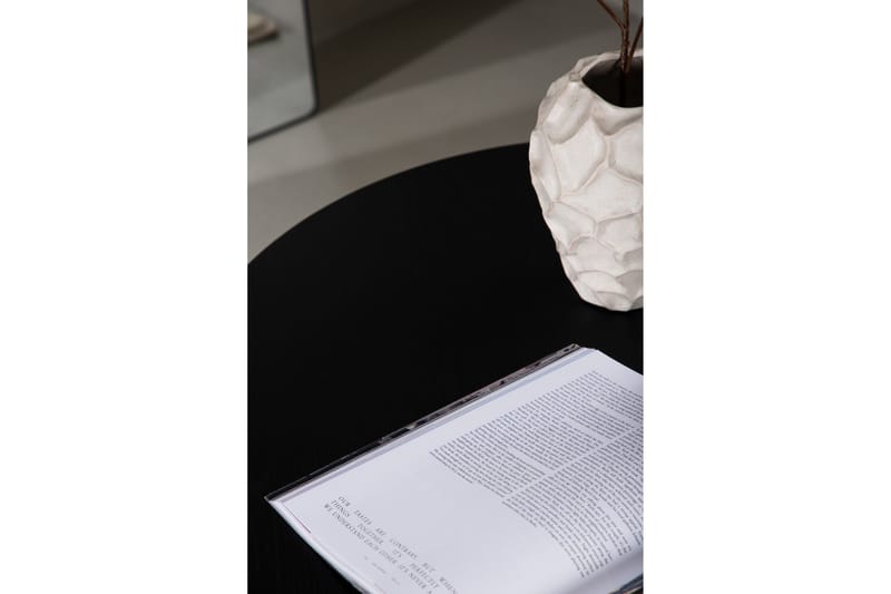 Sohvapöytä Olivia 80 cm Pyöreä - Musta - Huonekalut - Pöytä & ruokailuryhmä - Sohvapöytä