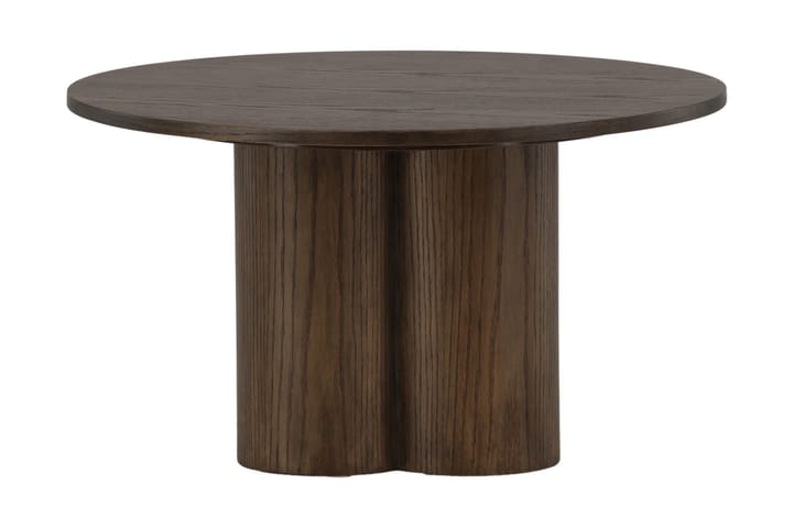 Sohvapöytä Oliwero 80 cm Pyöreä - Ruskea - Ruokapöydät & keittiön pöydät