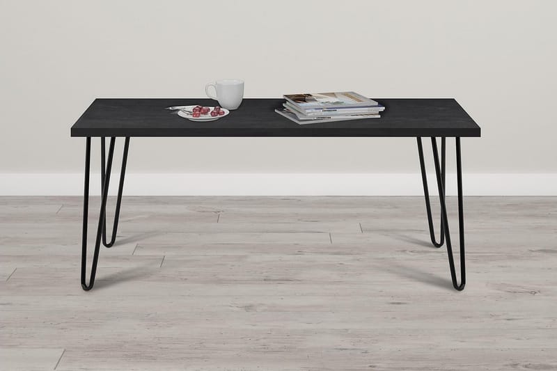 Sohvapöytä Owen 107 cm Espresso/Musta - Dorel Home - Huonekalut - Pöytä & ruokailuryhmä - Sohvapöytä