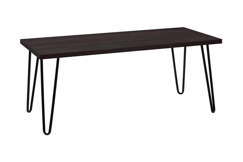 Sohvapöytä Owen 107 cm Espresso/Musta - Dorel Home - Huonekalut - Pöytä & ruokailuryhmä - Sohvapöytä