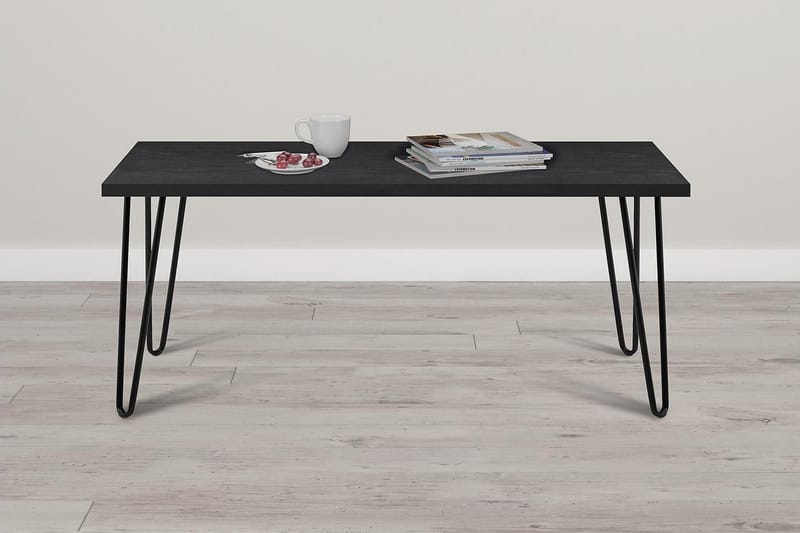 Sohvapöytä Owen 107 cm Espresso/Musta - Dorel Home - Huonekalut - Pöytä & ruokailuryhmä - Sohvapöytä