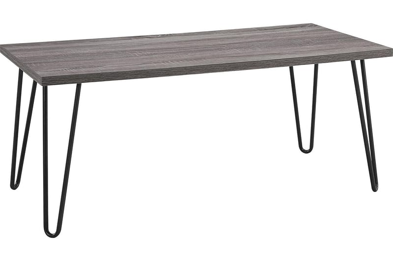 Sohvapöytä Owen 107 cm Harmaa/Musta - Dorel Home - Huonekalut - Pöytä & ruokailuryhmä - Sohvapöytä