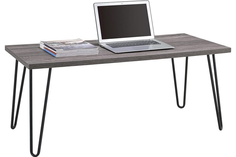 Sohvapöytä Owen 107 cm Harmaa/Musta - Dorel Home - Huonekalut - Pöytä & ruokailuryhmä - Sohvapöytä