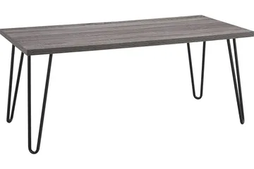 Sohvapöytä Owen 107 cm Harmaa/Musta - Dorel Home - Huonekalut - Pöytä & ruokailuryhmä - Sohvapöytä