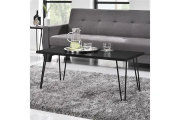 Sohvapöytä Owen 107 cm Musta - Dorel Home - Huonekalut - Pöytä & ruokailuryhmä - Sohvapöytä