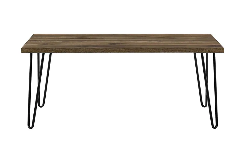 Sohvapöytä Owen 107 cm Pähkinänruskea/Musta, Dorel Home