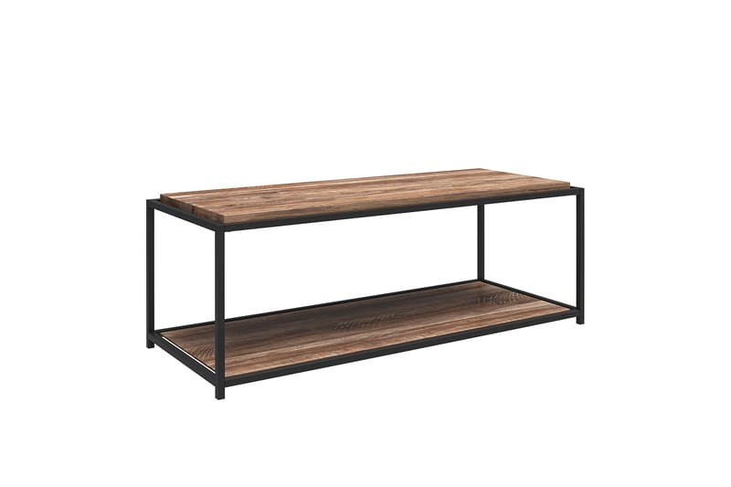 Sohvapöytä Quincy 125x52 cm Tummanruskea - Dorel Home - Huonekalut - Pöytä & ruokailuryhmä - Sohvapöytä