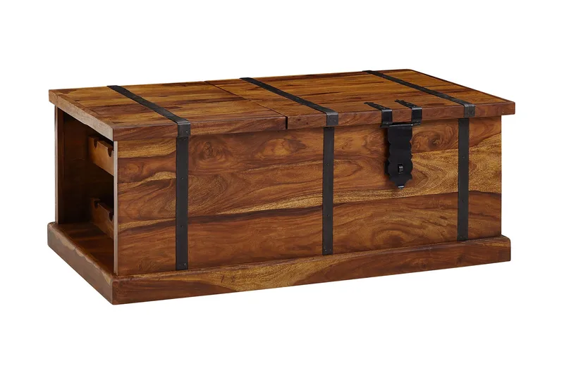 Sohvapöytä Rachid 100 cm Suorakulmainen, Luonnonväri