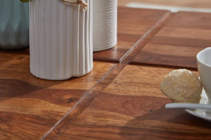 Sohvapöytä Rachid 58 cm Neliö - Luonnonväri - Huonekalut - Pöytä & ruokailuryhmä - Sohvapöytä