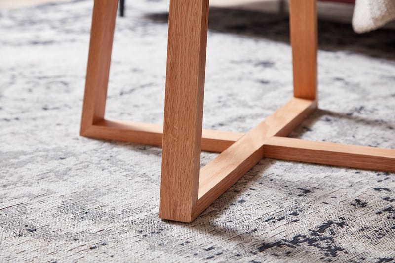 Sohvapöytä Rachid 58 cm Pyöreä - Luonnonväri - Huonekalut - Pöytä & ruokailuryhmä - Sohvapöytä