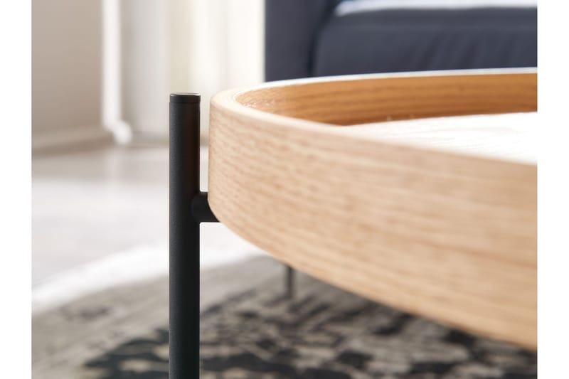 Sohvapöytä Rachid 78 cm Pyöreä - Luonnonväri - Huonekalut - Pöytä & ruokailuryhmä - Sohvapöytä