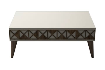 Sohvapöytä Raffaldt 90 cm Säilytyksellä Hylly