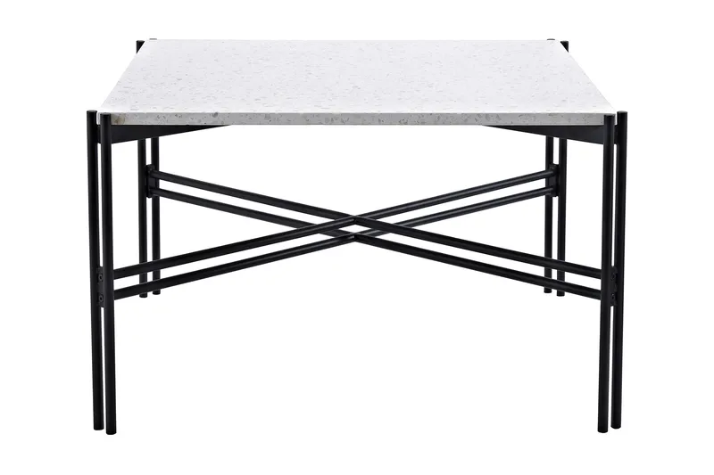 Sohvapöytä Razzia, Musta/Messinki