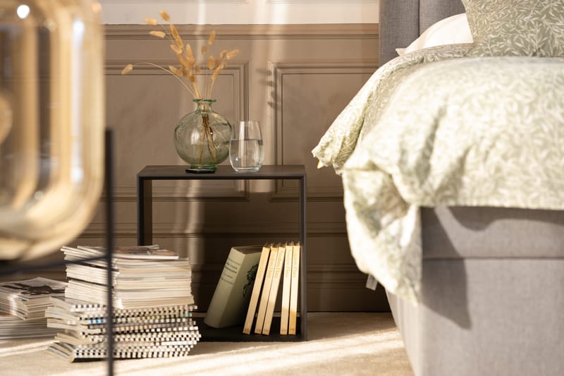 Sohvapöytä Ribbon 90 cm Säilytys Hylly Luonnonväri/Harmaa - VOX - Huonekalut - Pöytä & ruokailuryhmä - Sohvapöytä