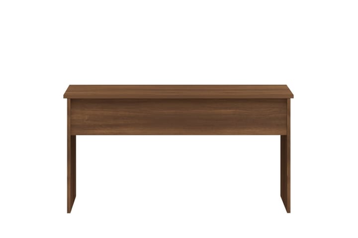 Sohvapöytä ruskea tammi 102x50,5x52,5 cm tekninen puu - Ruskea - Sohvapöytä