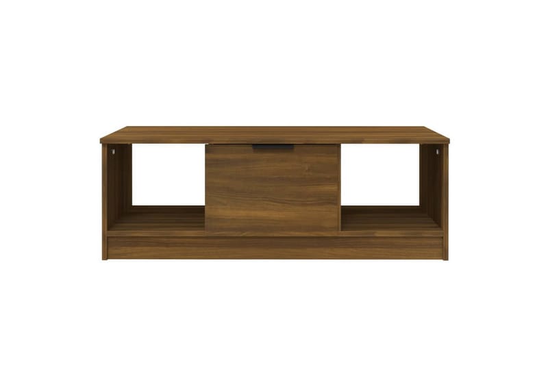 Sohvapöytä ruskea tammi 102x50x36 cm tekninen puu - Ruskea - Huonekalut - Pöytä & ruokailuryhmä - Sohvapöytä