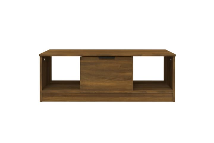 Sohvapöytä ruskea tammi 102x50x36 cm tekninen puu - Ruskea - Sohvapöytä