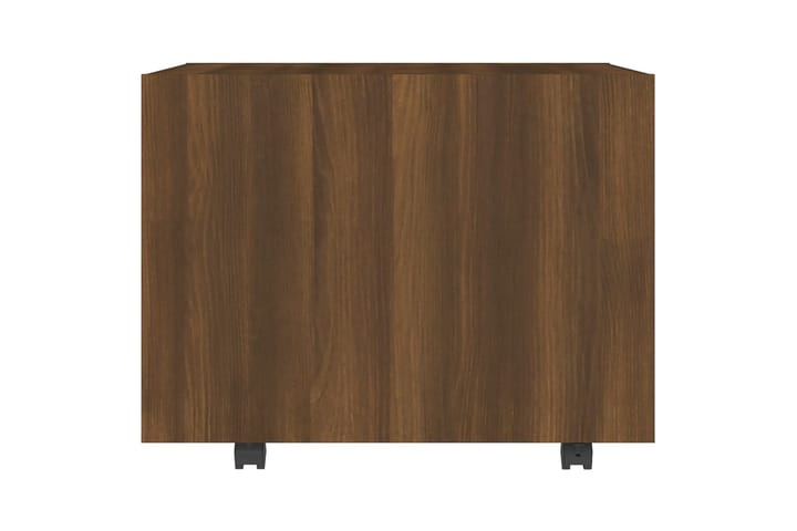 Sohvapöytä ruskea tammi 55x55x40 cm tekninen puu - Ruskea - Sohvapöytä