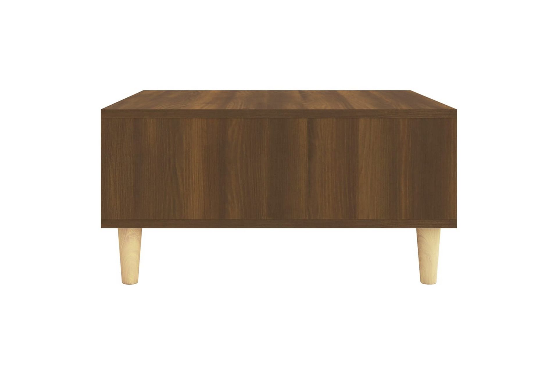 Sohvapöytä ruskea tammi 60x60x30 cm lastulevy - Ruskea - Huonekalut - Pöytä & ruokailuryhmä - Sohvapöytä