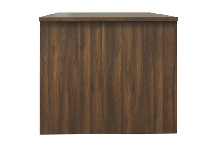 Sohvapöytä ruskea tammi 80x50x42,5 cm tekninen puu - Ruskea - Sohvapöytä
