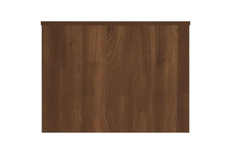Sohvapöytä ruskea tammi 80x55,5x41,5 cm tekninen puu - Ruskea - Huonekalut - Pöytä & ruokailuryhmä - Sohvapöytä