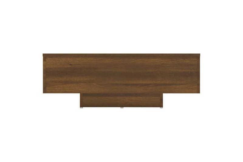 Sohvapöytä ruskea tammi 85x55x31 cm tekninen puu - Ruskea - Huonekalut - Pöytä & ruokailuryhmä - Sohvapöytä