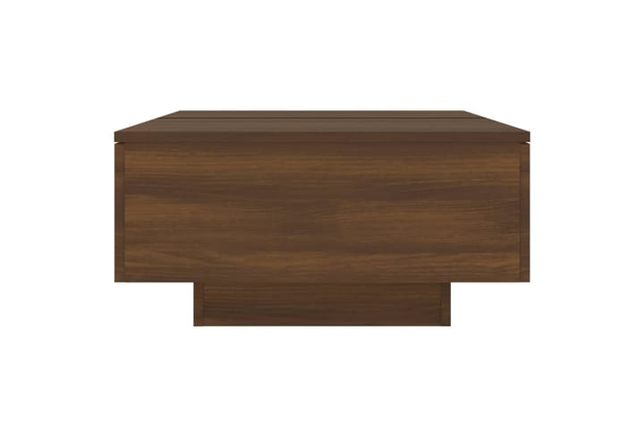Sohvapöytä ruskea tammi 90x60x31 cm tekninen puu - Ruskea - Sohvapöytä