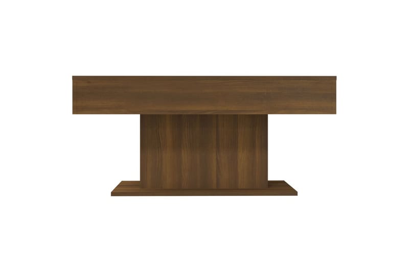 Sohvapöytä ruskea tammi 96x50x45 cm tekninen puu - Ruskea - Huonekalut - Pöytä & ruokailuryhmä - Sohvapöytä