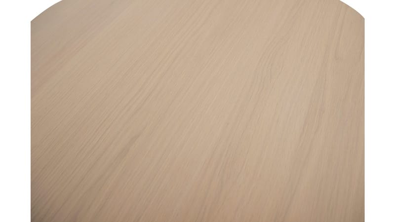 Sohvapöytä Ravik hyllyllä Ø90 cm - Valkaistu - Huonekalut - Pöytä & ruokailuryhmä - Sohvapöytä - Sohvapöytä säilytystilalla