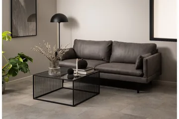 Sohvapöytä Saklani 80x80 cm - Musta - Huonekalut - Pöytä & ruokailuryhmä - Sohvapöytä