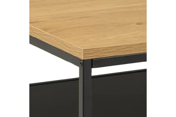Sohvapöytä Saloni 120x60 cm - Luonnollinen - Huonekalut - Pöytä & ruokailuryhmä - Sohvapöytä - Sohvapöytä säilytystilalla