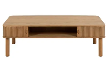 Sohvapöytä Samay 130x70 cm - Luonnollinen - Huonekalut - Pöytä & ruokailuryhmä - Sohvapöytä - Sohvapöytä säilytystilalla