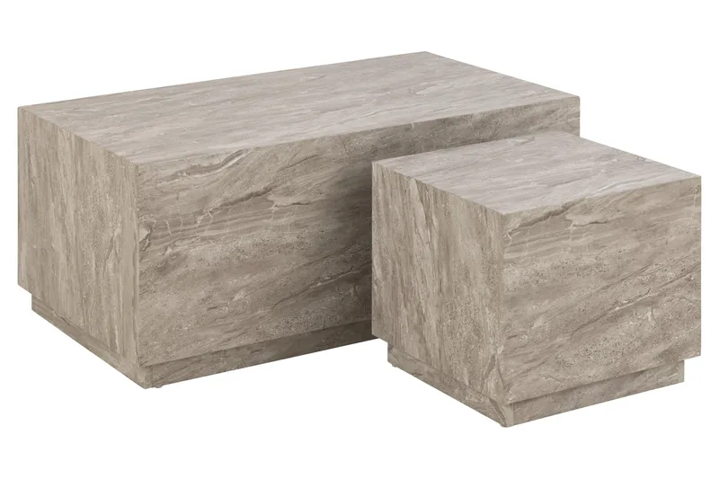 Sohvapöytä Samon 100x60 cm, Harmaa