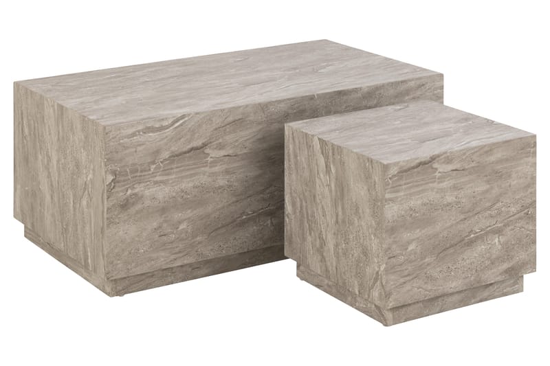 Sohvapöytä Samon 100x60 cm, Harmaa